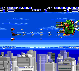 Aero Blasters screenshot 4 for PC Engine